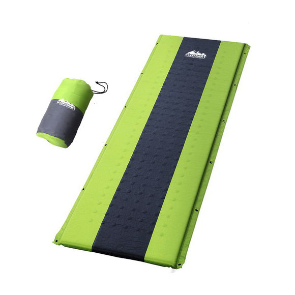 SELF-INFLATING AIR BED - SINGLE & DOUBLE.