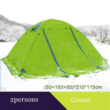 THE "MOUNTAINEER'S" TENT - 2 x PERSONS